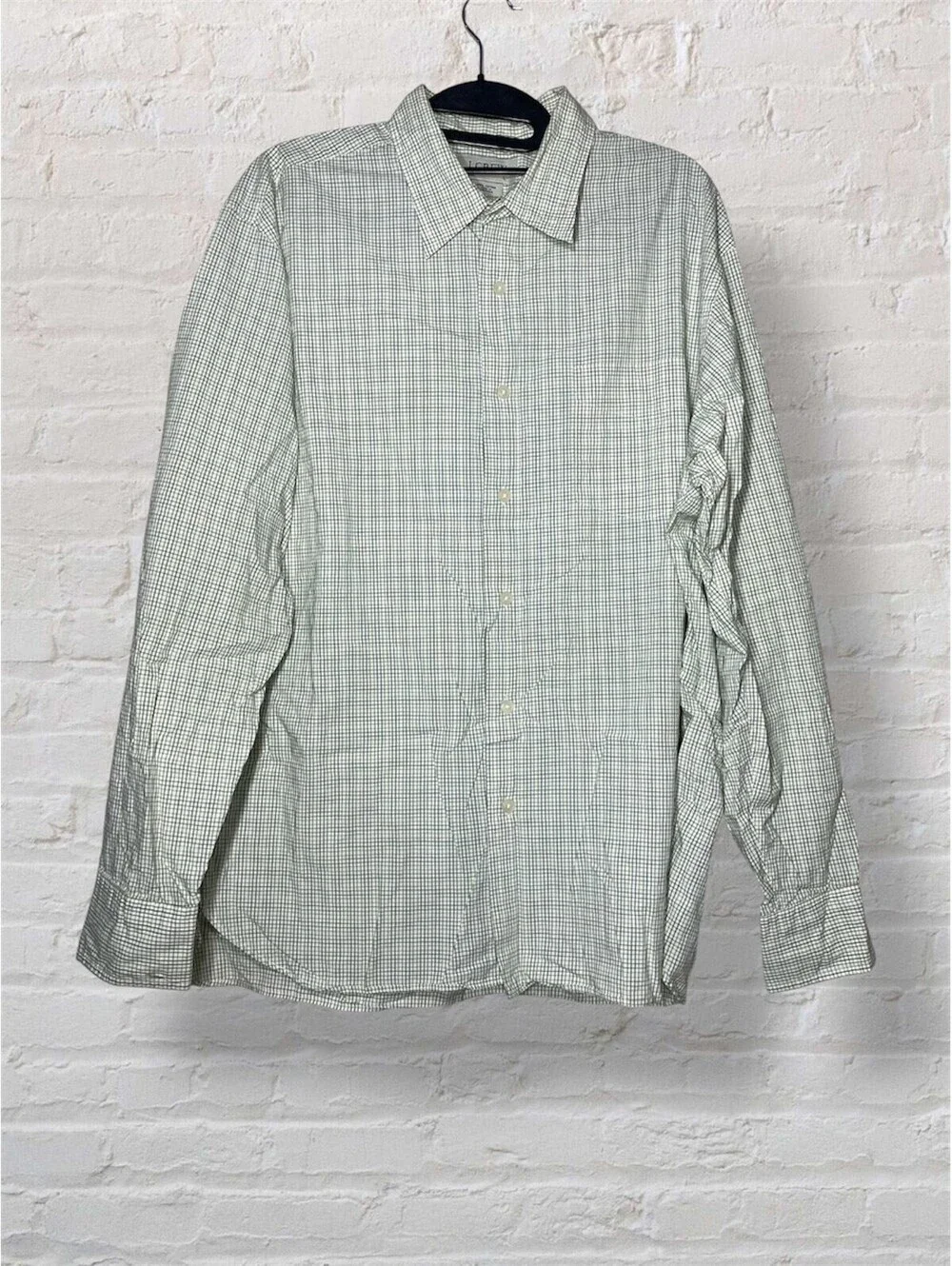 J. Crew Shirt Micro Plaid Indie Sleaze Prep Goblincore L